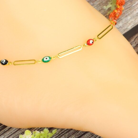 "Elegant Handmade Anklet – Delicate Jewelry for Women, MAR091475 - Picture 6 of 10